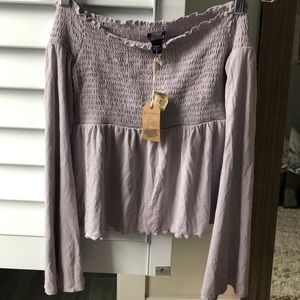 NWT American Eagle off the shoulder top- M